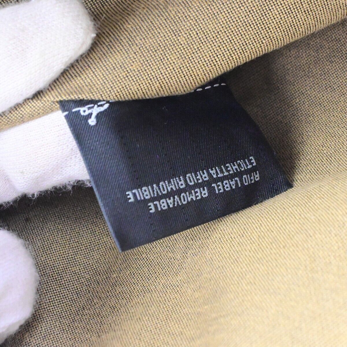 FENDI Logo Zucca Pattern Hand Tote Bag Canvas Leather Brown GHW Italy 77ED317