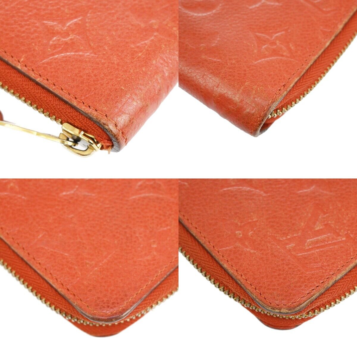 LOUIS VUITTON Secret Long Bifold Wallet Monogram Empreinte Orient M60297 69GA622