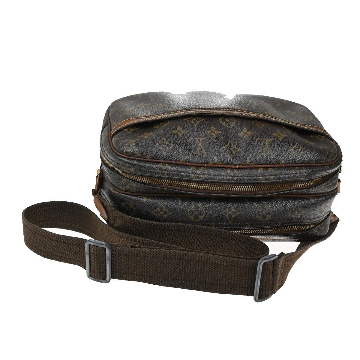 LOUIS VUITTON Reporter PM Crossbody Shoulder Bag Monogram Leather M45254 66KP106