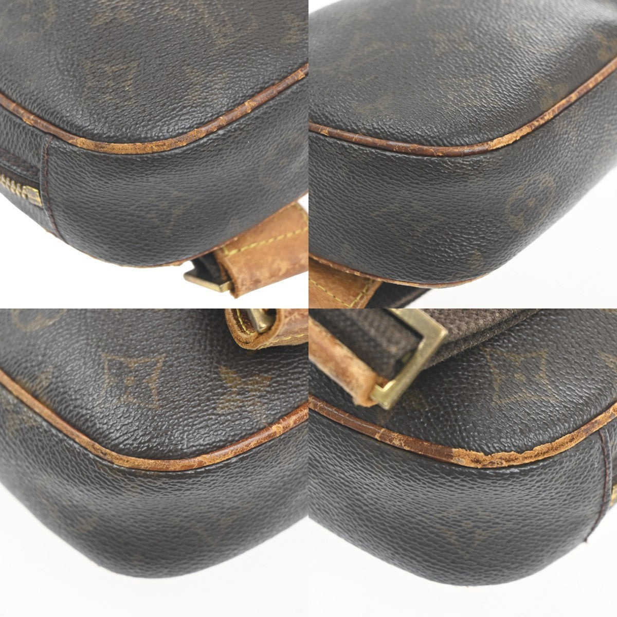 LOUIS VUITTON Pochette Gange Shoulder Bag Monogram Brown Spain M51870 36MA424