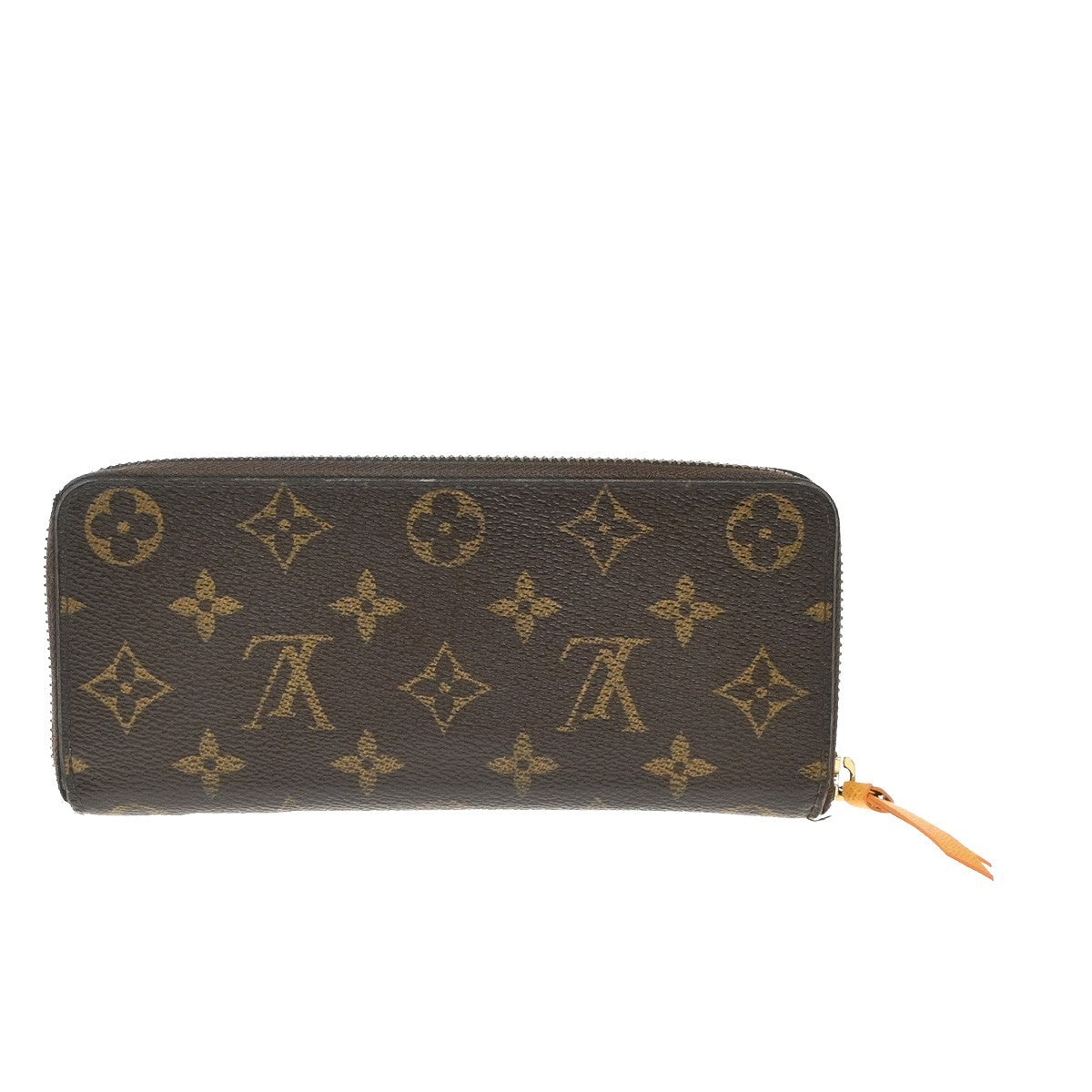LOUIS VUITTON Portefeuille Clemence Long Wallet Monogram Brown M60744 83KB371