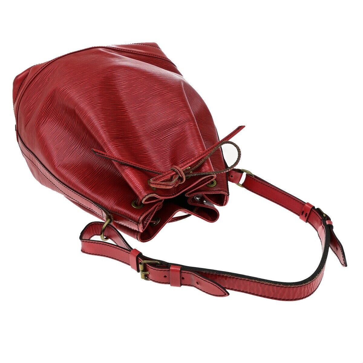 LOUIS VUITTON Noe GM LV Drawstring Shoulder Bag Epi Leather Red M44007 30ED947