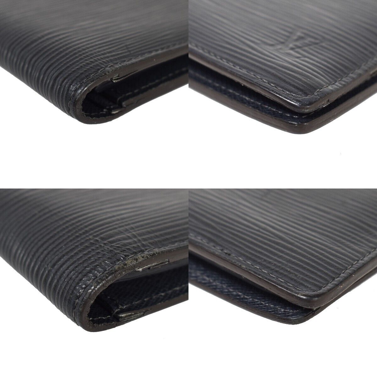 LOUIS VUITTON Portefeuille Brazza Long Bifold Wallet Epi Leather M60615 38GA667