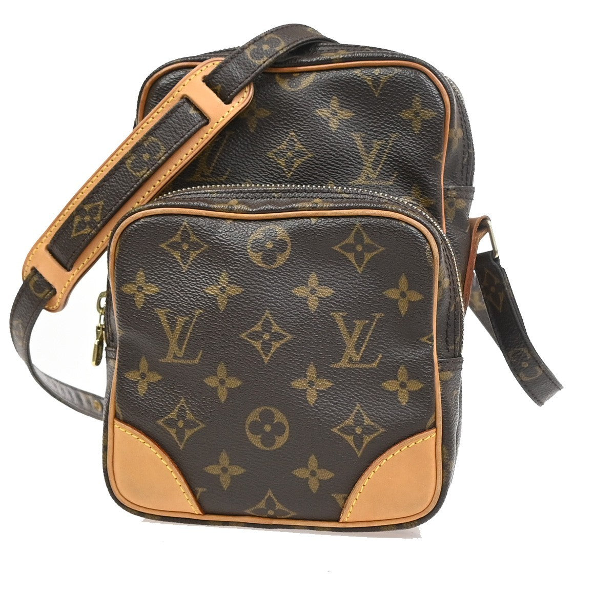 LOUIS VUITTON Amazon Crossbody Shoulder Bag Monogram Leather BN M45236 11KC901