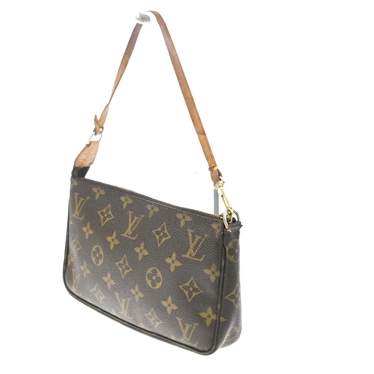 LOUIS VUITTON Pochette Accessoires Hand Bag Monogram Leather BN M51980 65SA127