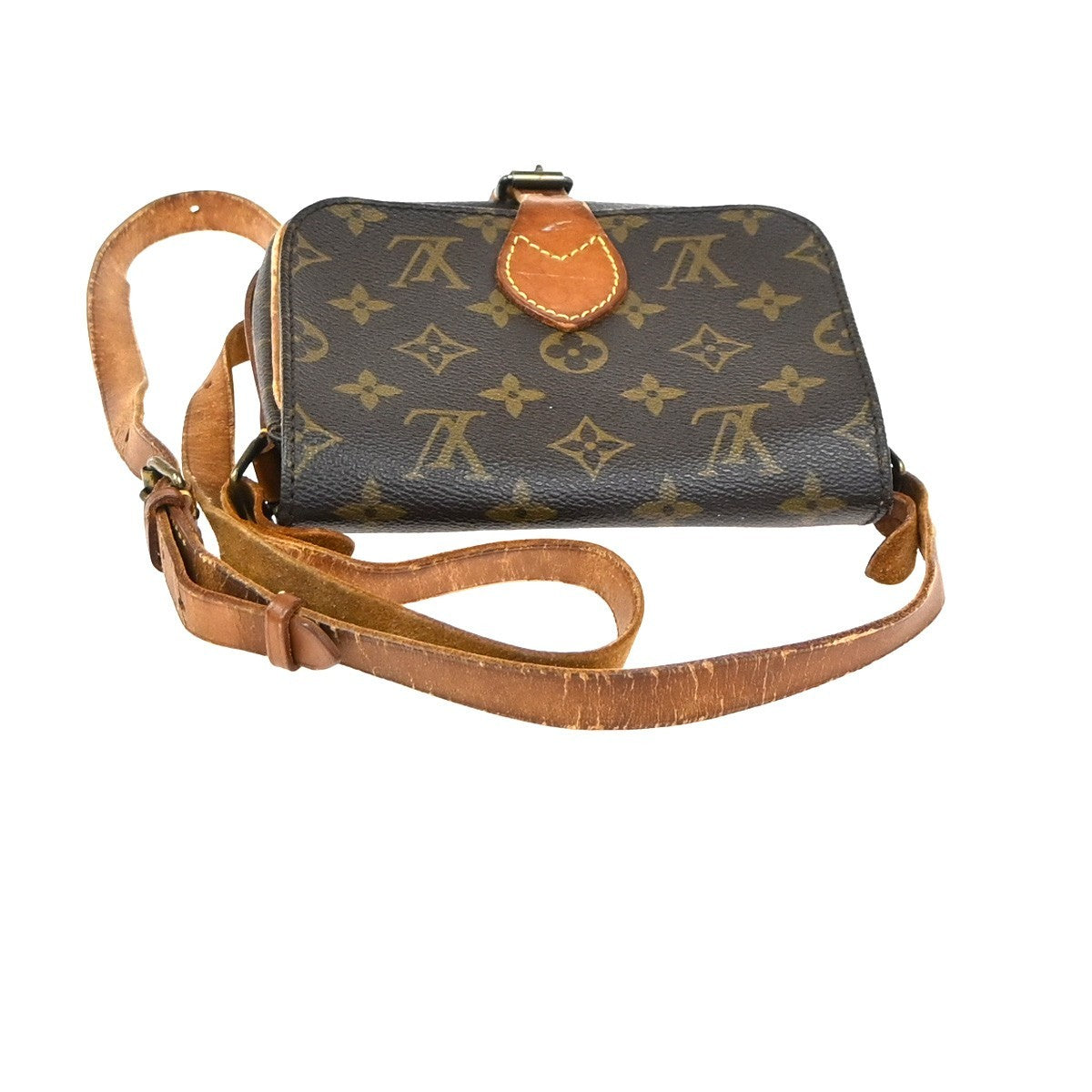 LOUIS VUITTON Mini Cartouchiere Shoulder Bag Monogram Leather BN M51254 31YH964