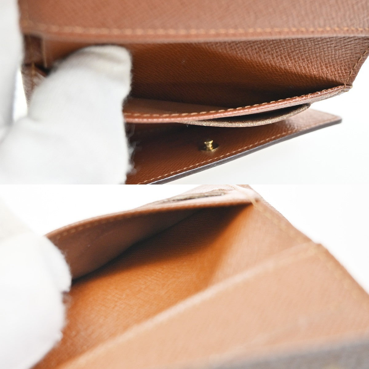 LOUIS VUITTON Porte Monnaie Billet Carte Credit Wallet Monogram M61652 01KC325