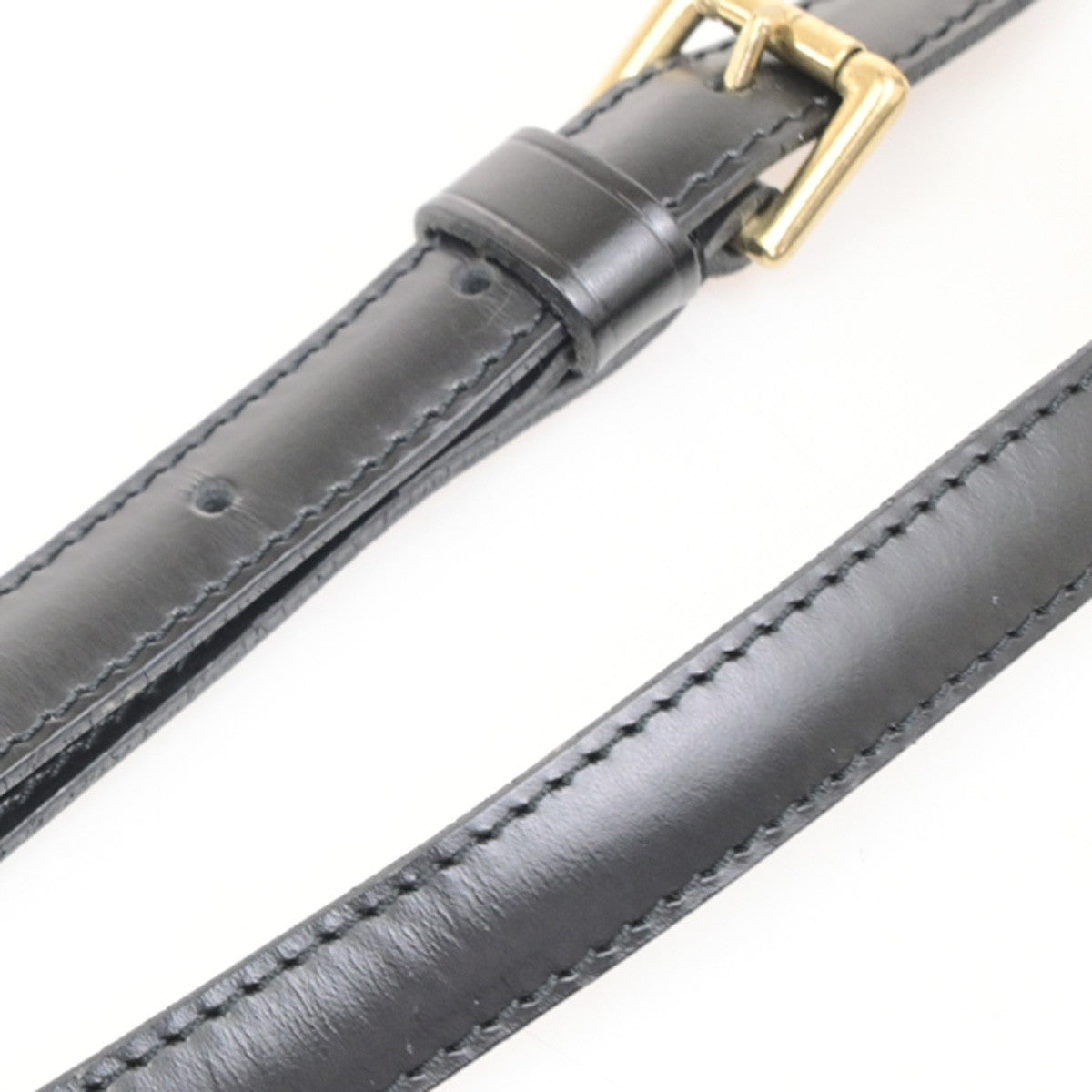 LOUIS VUITTON LV Mini Saint Cloud Shoulder Bag Epi Leather Black M52212 70MA692