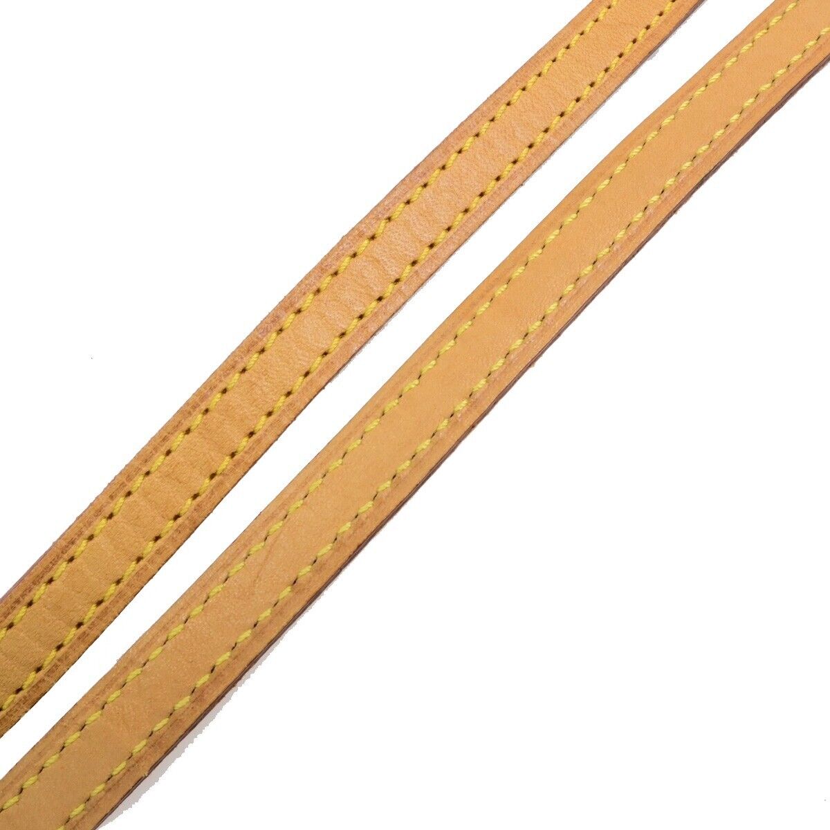 LOUIS VUITTON Shoulder Strap Leather Brown Gold France Bag Accessory 63ED435