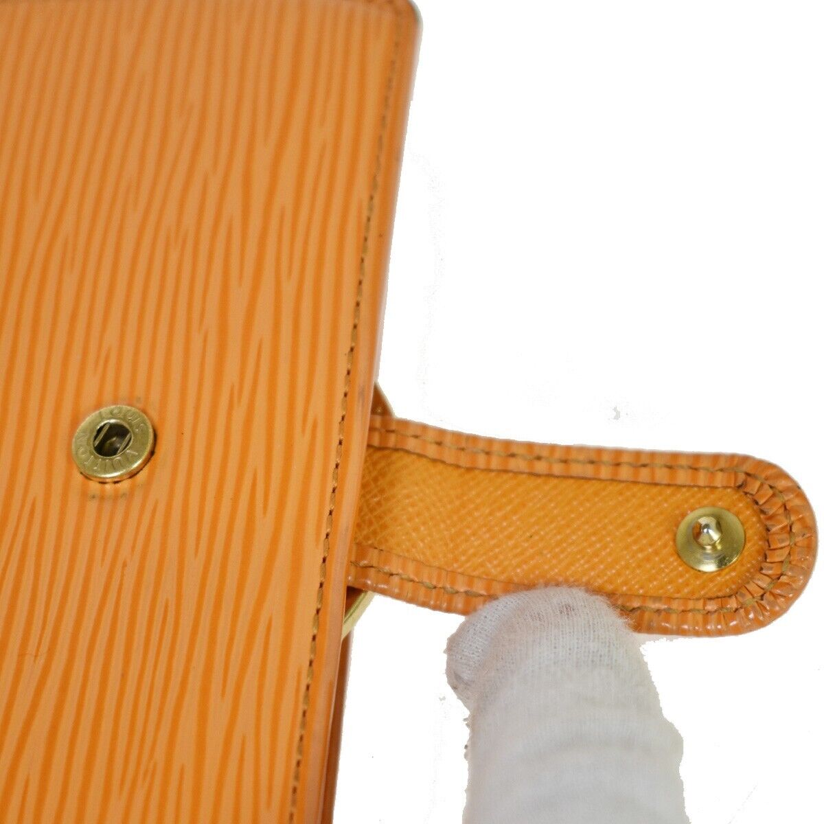 LOUIS VUITTON Portefeuille Viennois Bifold Wallet Epi Leather OE M6324H 01JH707