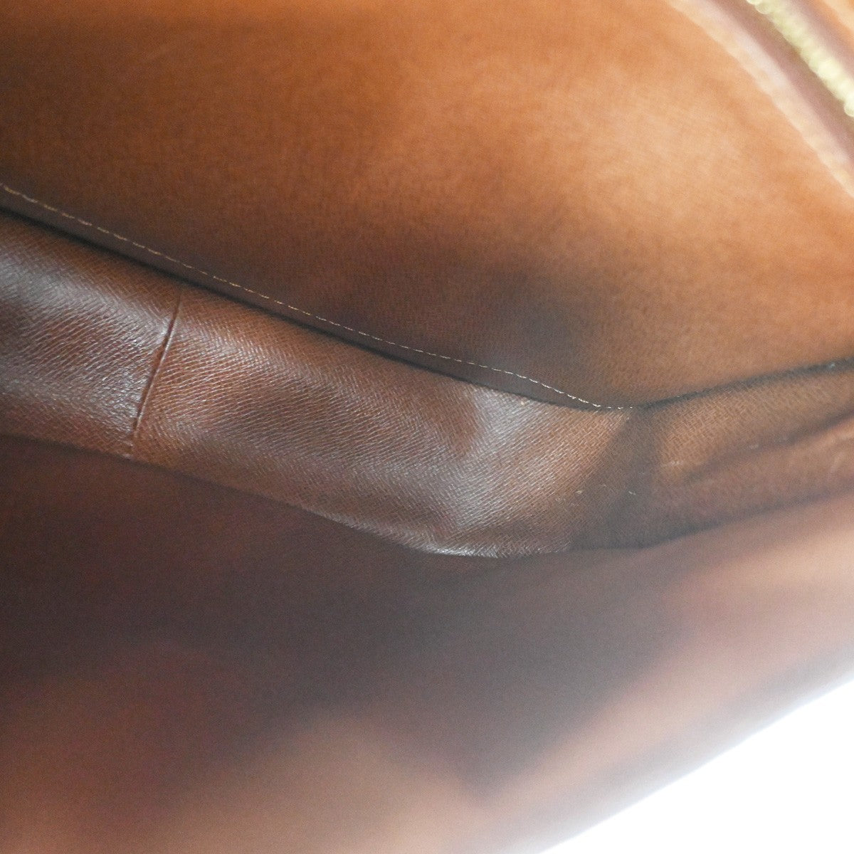 LOUIS VUITTON Saint Cloud GM Shoulder Bag Monogram Leather Brown M51242 32SA128