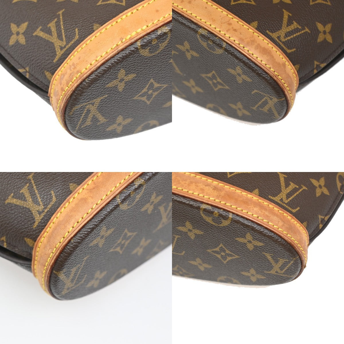 LOUIS VUITTON BABYLONE Shoulder Bag Monogram Leather Brown France M51102 16ZA066
