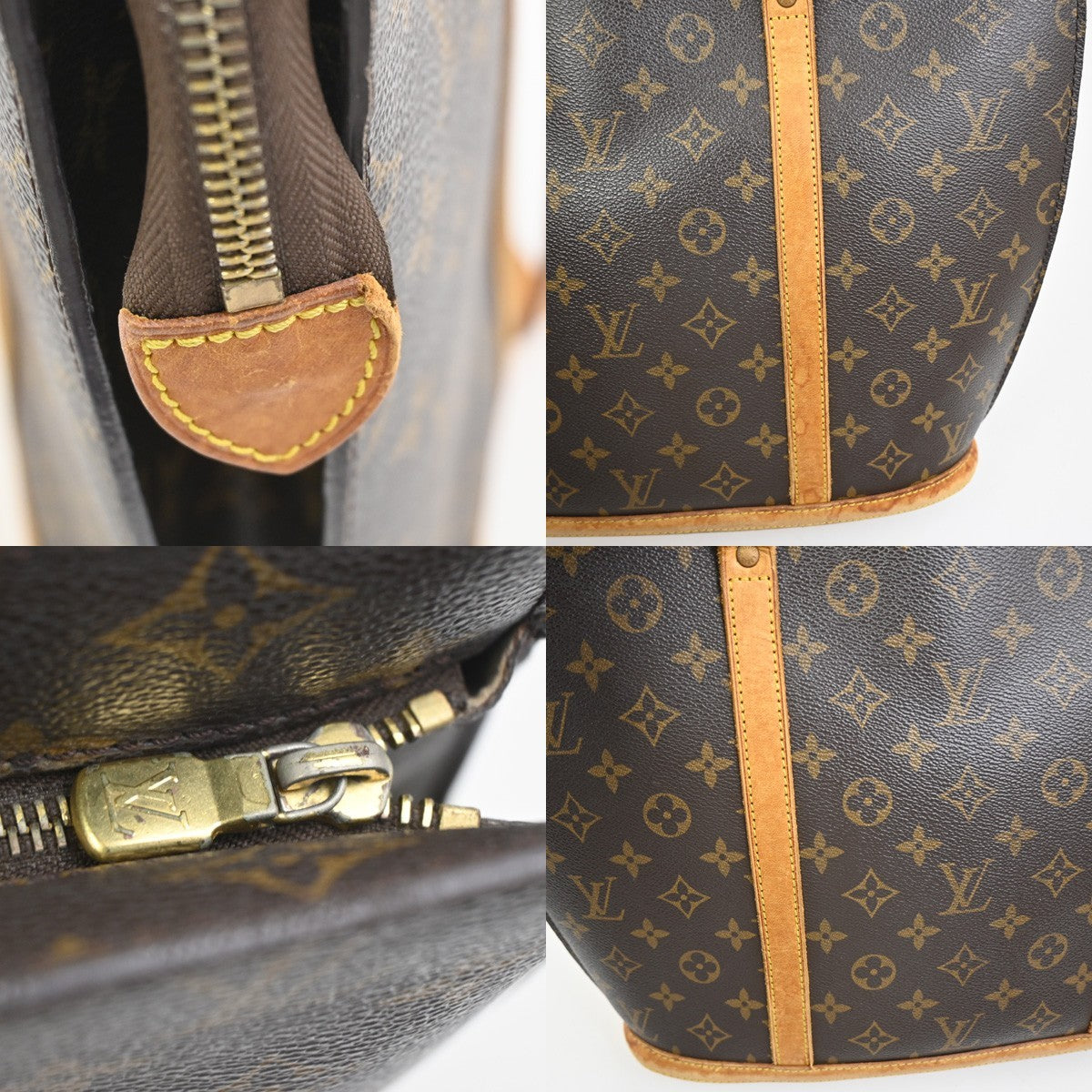 LOUIS VUITTON BABYLONE Shoulder Bag Monogram Leather Brown France M51102 32YJ032