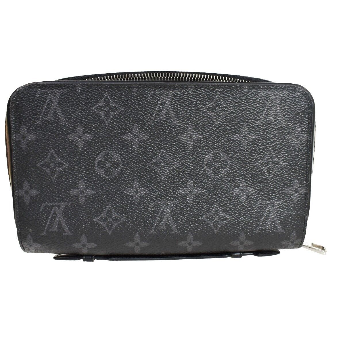 LOUIS VUITTON Zippy XL Long Bifold Wallet Monogram Eclipse BK M61698 99GA662