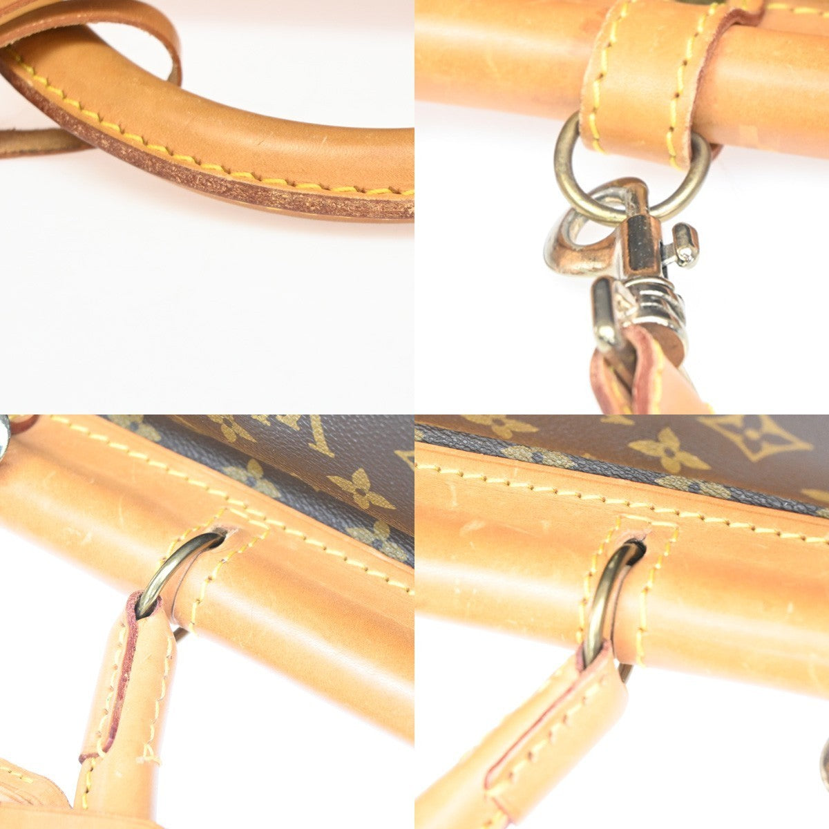 LOUIS VUITTON LV Sac Kleber Shoulder Bag Monogram Leather Brown M58122 76KC406