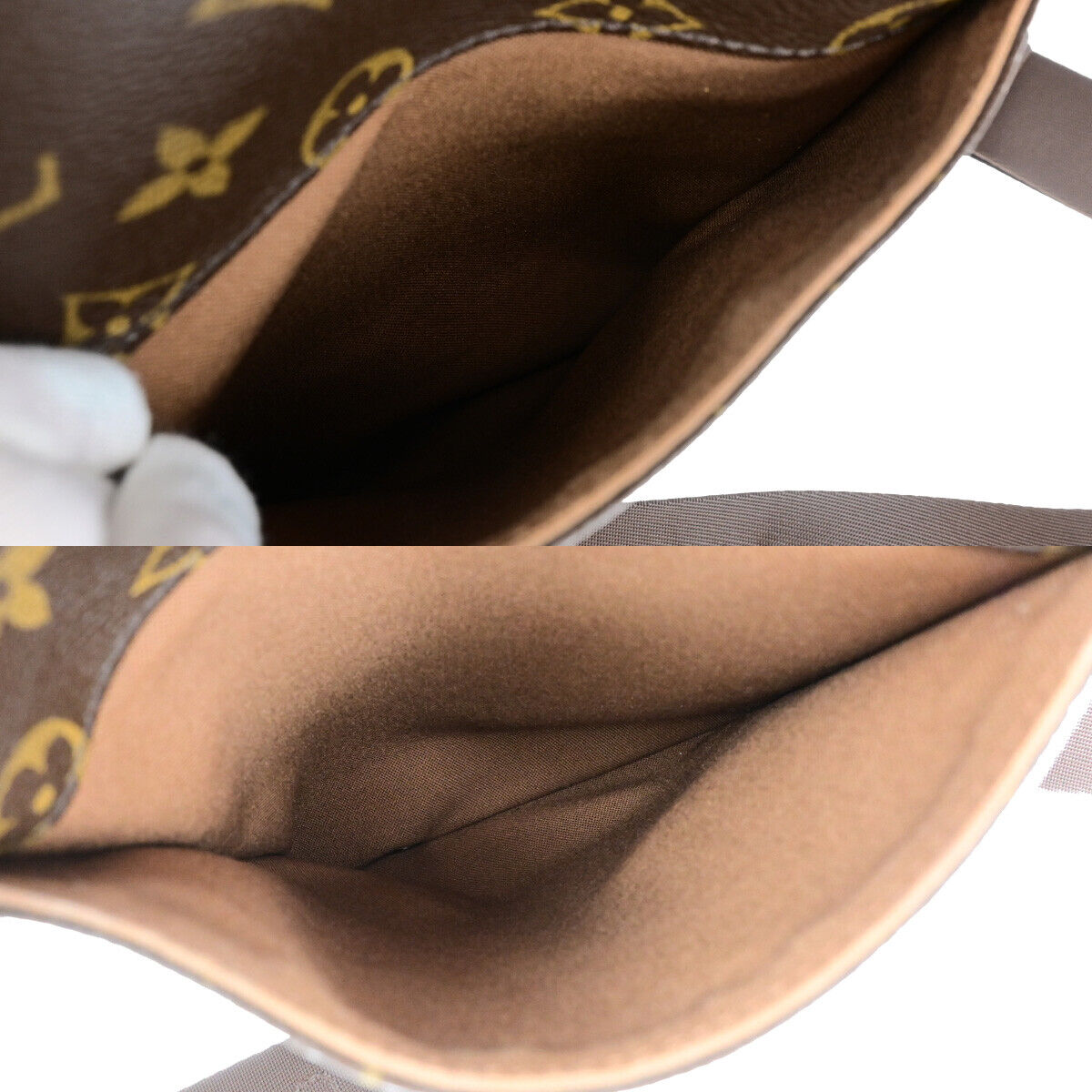 LOUIS VUITTON Abbesses Messenger Shoulder Bag Monogram Leather BN M45257 71YF625
