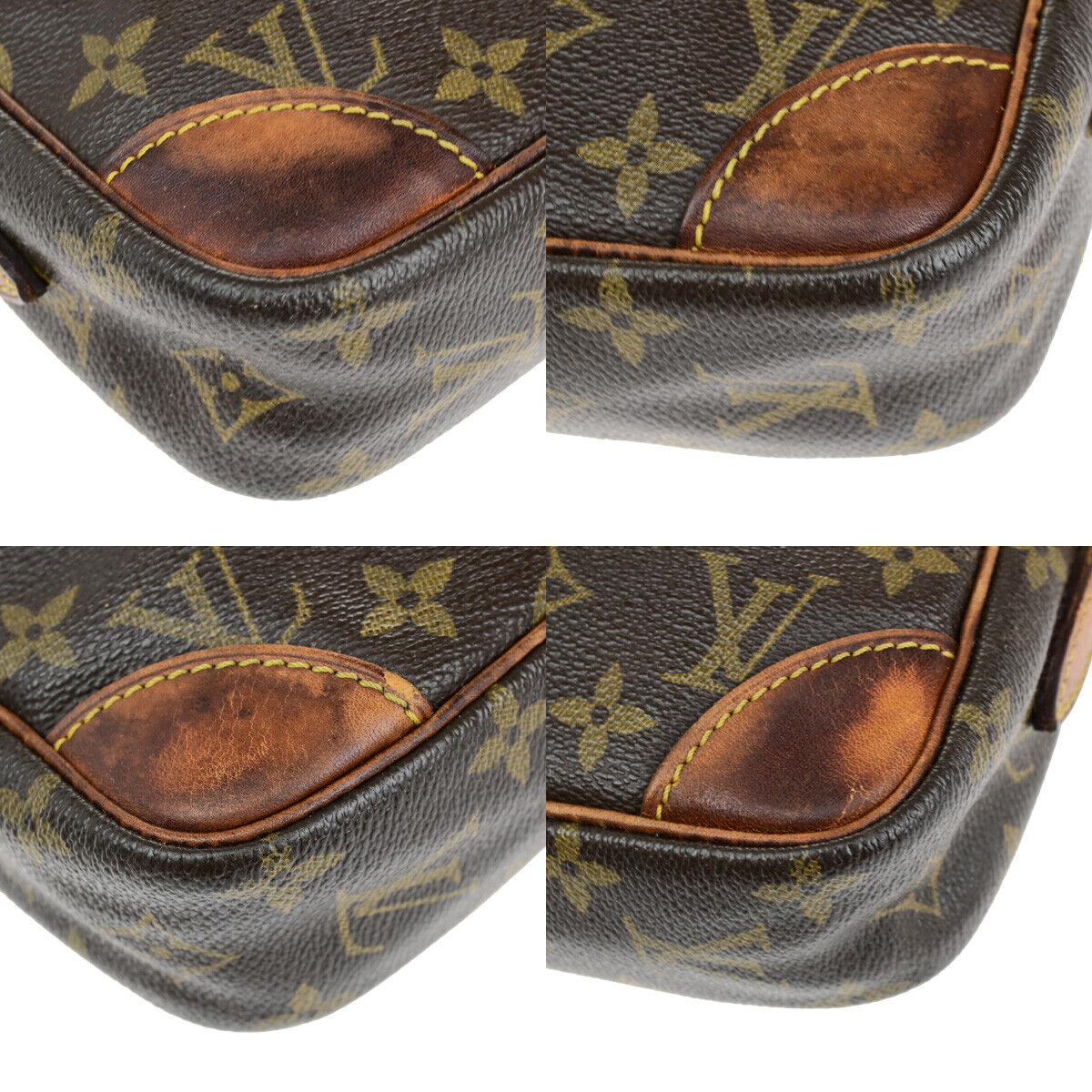 LOUIS VUITTON Trocadero 24 Shoulder Bag Monogram Leather Brown M51276 60YF151