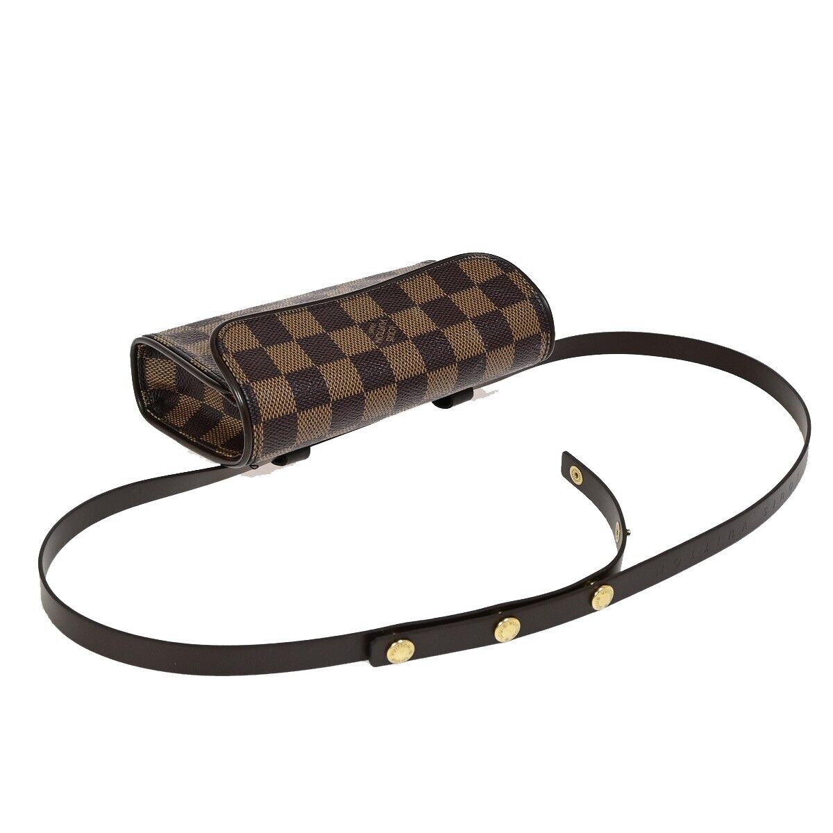 LOUIS VUITTON Pochette Florentine Bum Bag Damier Leather Brown N51856 59FA605