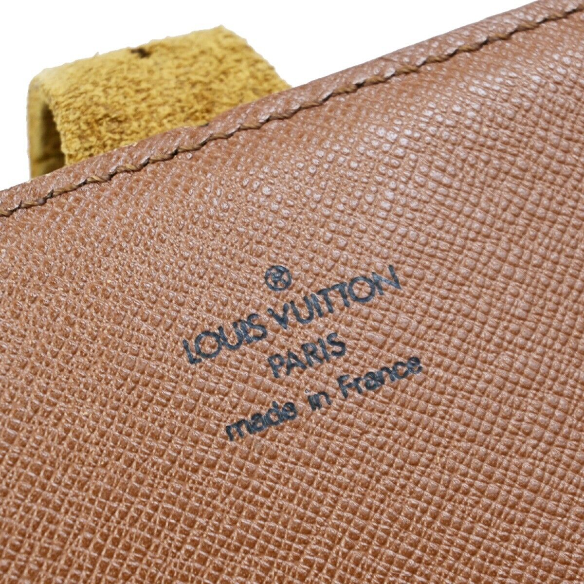 LOUIS VUITTON Cartouchiere GM Shoulder Bag Monogram Leather Brown M51252 67EC980
