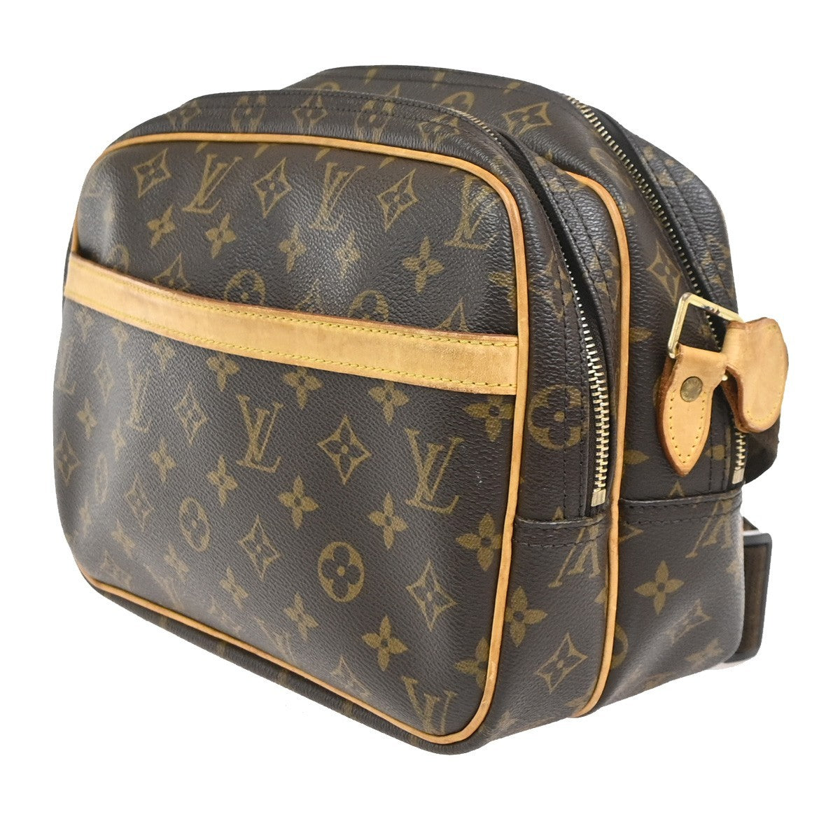 LOUIS VUITTON Reporter Crossbody Shoulder Bag Monogram Leather BN M45254 76KD020