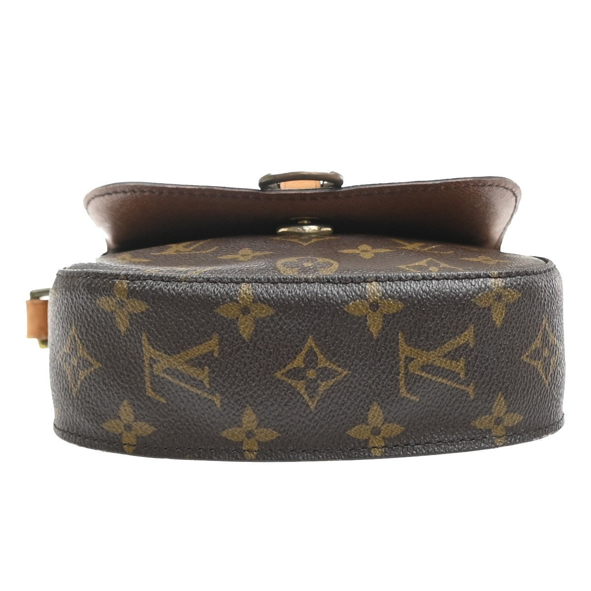 LOUIS VUITTON Mini Saint Cloud Shoulder Bag Monogram Leather BN M51244 32MA505