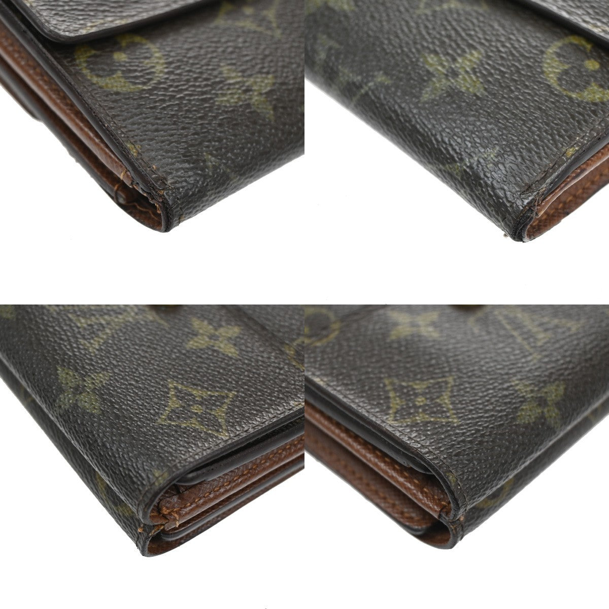 LOUIS VUITTON Porte Monnaie Billets Cartes Credit Wallet Monogram M61652 07CA387