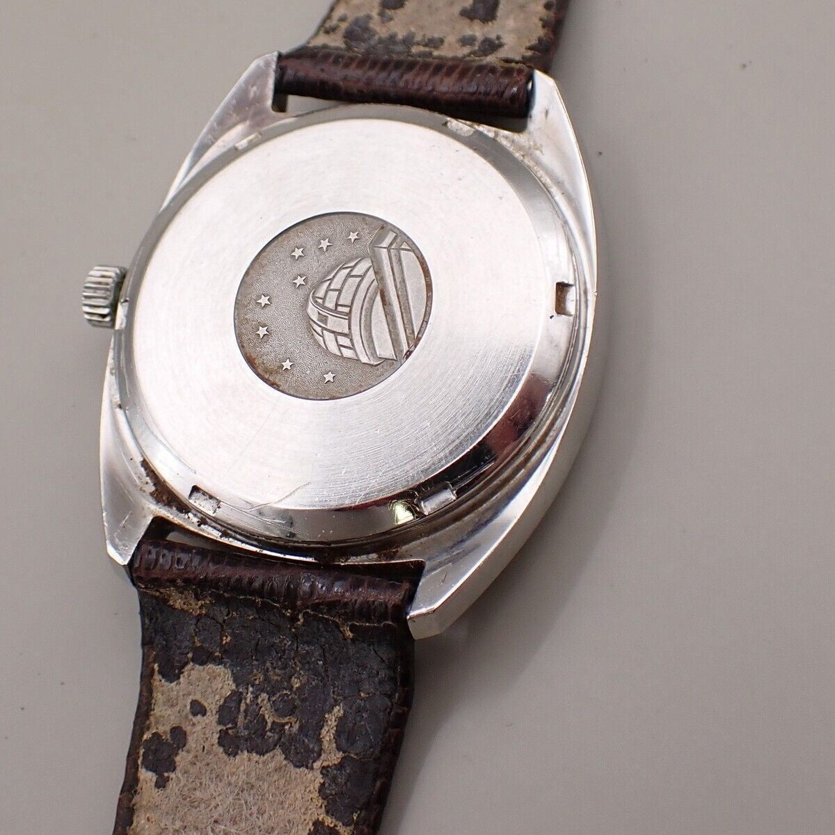 OMEGA Constellation Automatic Wrist Watch 35mm ST Embossing Leather BN 91RK778