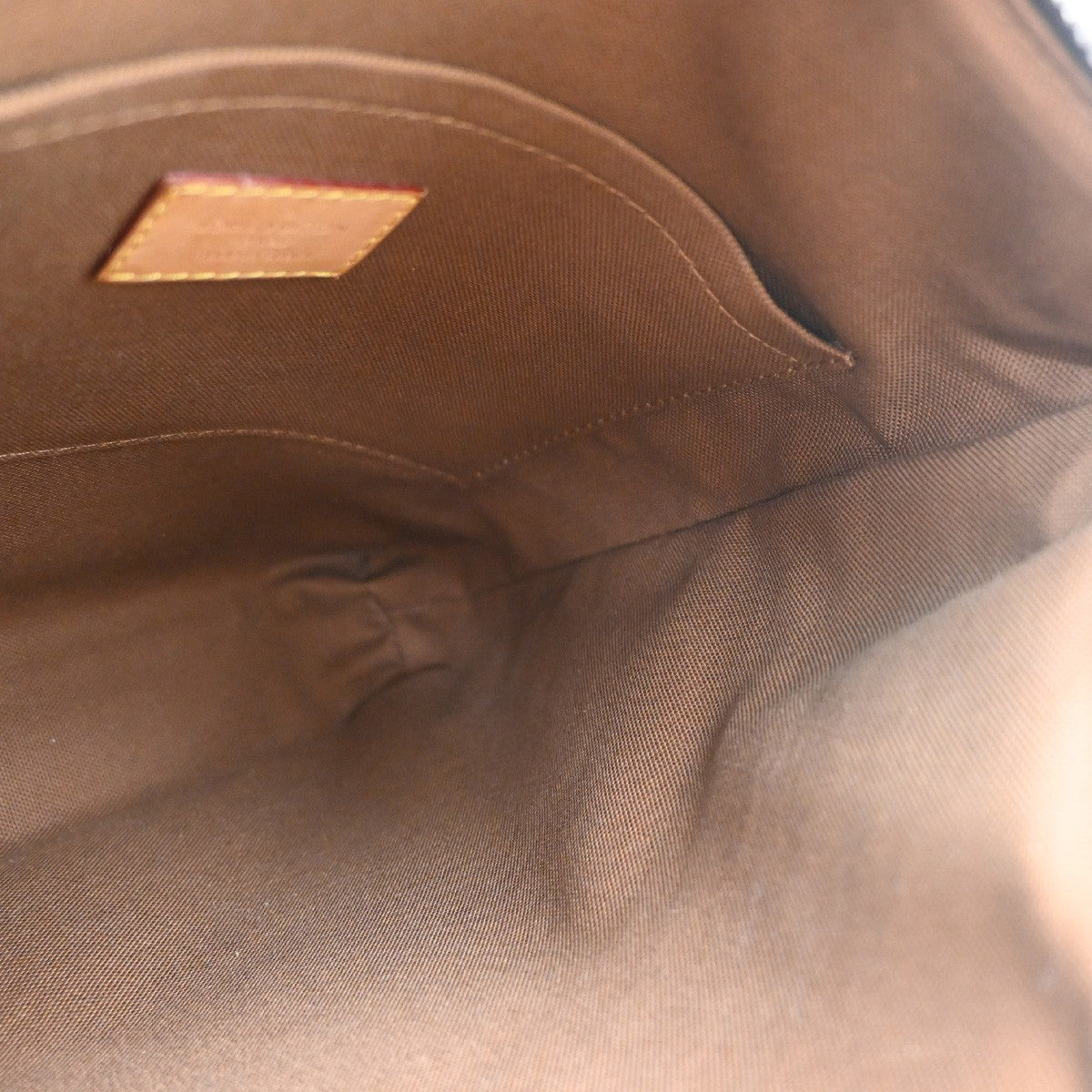 LOUIS VUITTON Odeon PM Shoulder Bag Monogram Leather Brown Spain M56390 76PA063