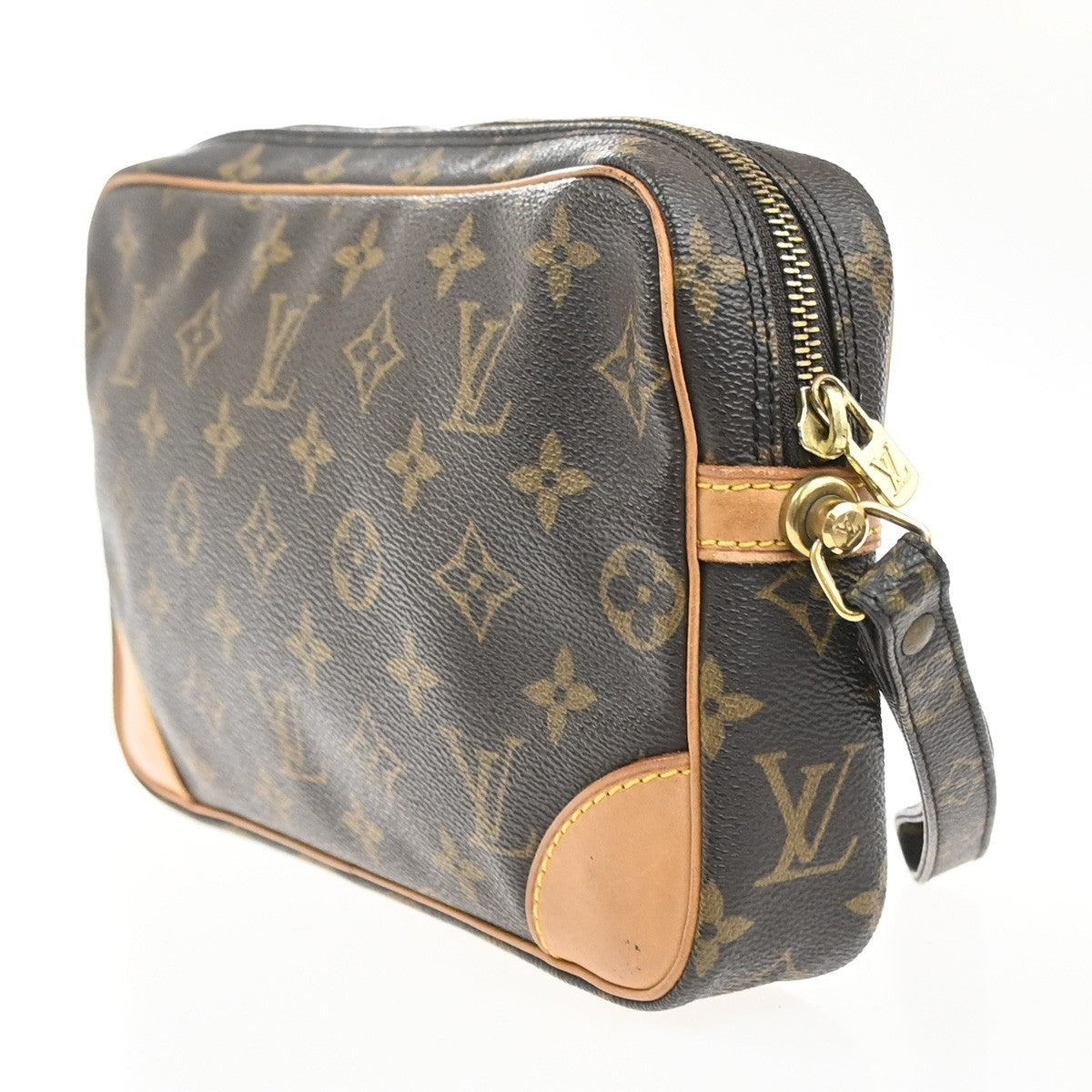 LOUIS VUITTON Marly Dragonne GM Clutch Hand Bag Monogram Brown M51825 33MA520