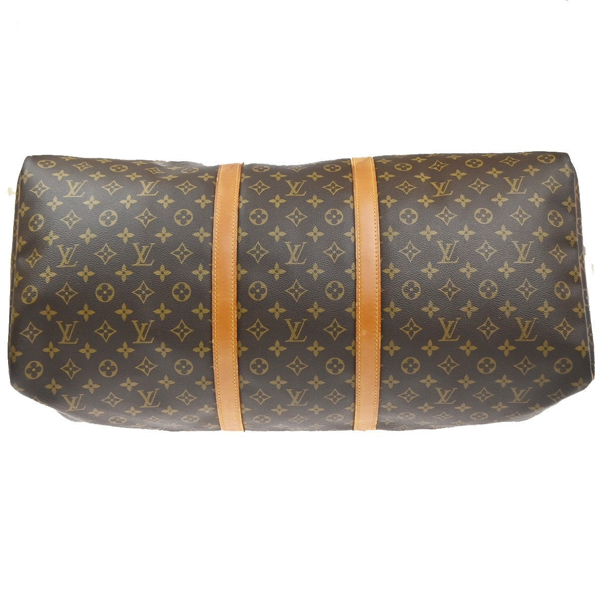 LOUIS VUITTON Keepall 60 Travel Hand Bag Monogram Leather Brown M41422 70MA525