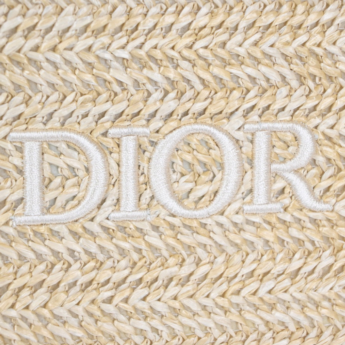 CHRISTIAN DIOR 3Set Novelty Towel Mesh Drawstring Canvas Pouch White 02KC451