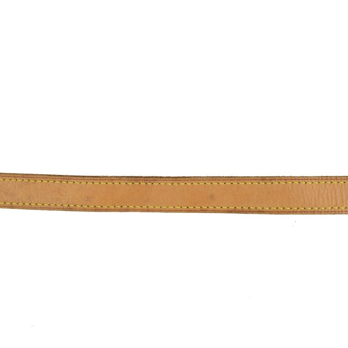 LOUIS VUITTON Adjustable Shoulder Strap Leather Brown GHW Bag Accessory 09YG713