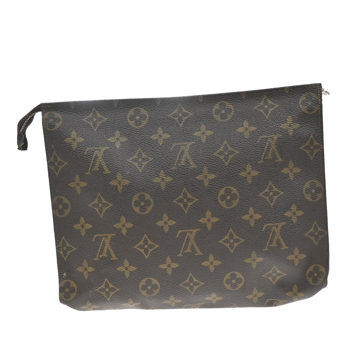 LOUIS VUITTON Poche Toilette 26 Clutch Pouch Bag Monogram Leather M47542 08CB024