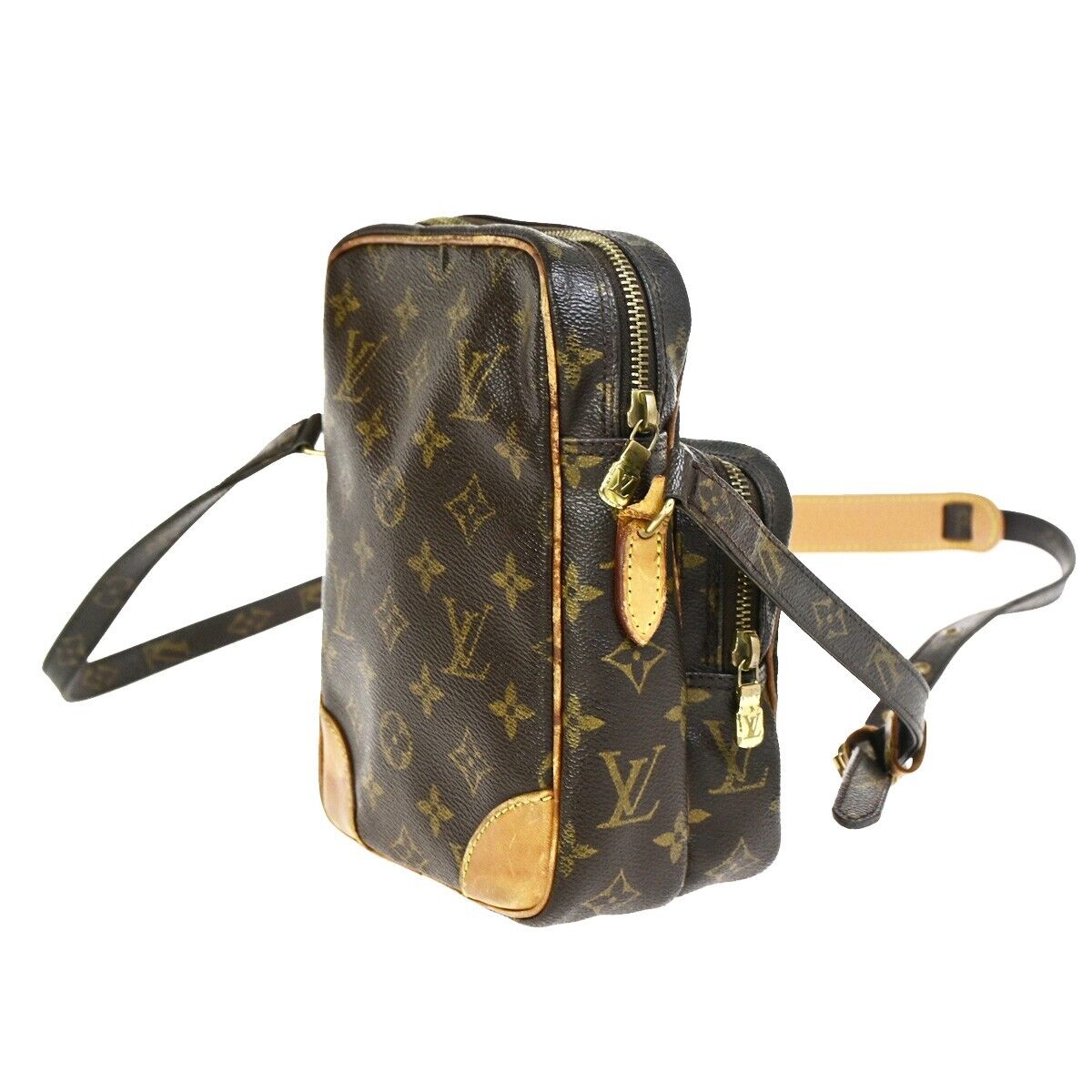 LOUIS VUITTON Amazon Crossbody Shoulder Bag Monogram Leather BN M45236 69FB212