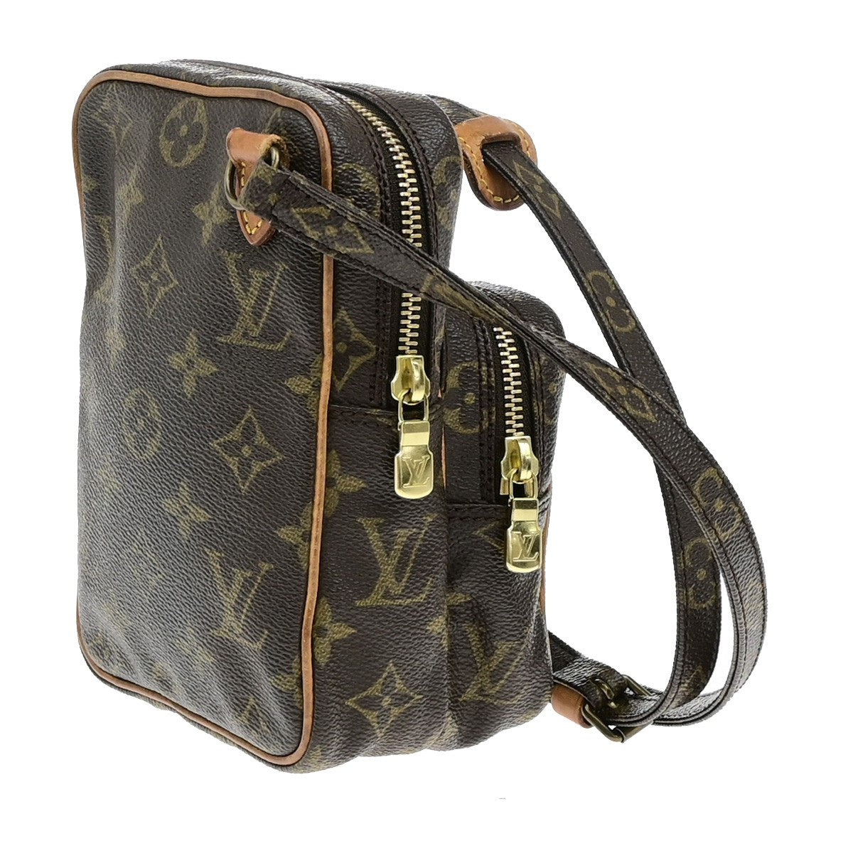 LOUIS VUITTON Mini Amazon Shoulder Bag Monogram Leather Brown M45238 30YH080
