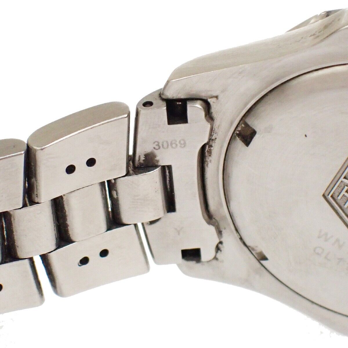 TAG HEUER Logo 2000 Exclusive WN1111 Wristwatch Stainless Steel Silver 80RJ639