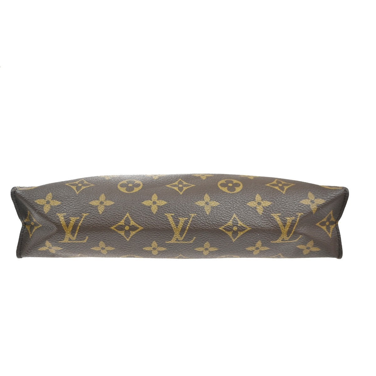 LOUIS VUITTON Poche Toilette 26 Clutch Pouch Bag Monogram Leather M47542 04MA321