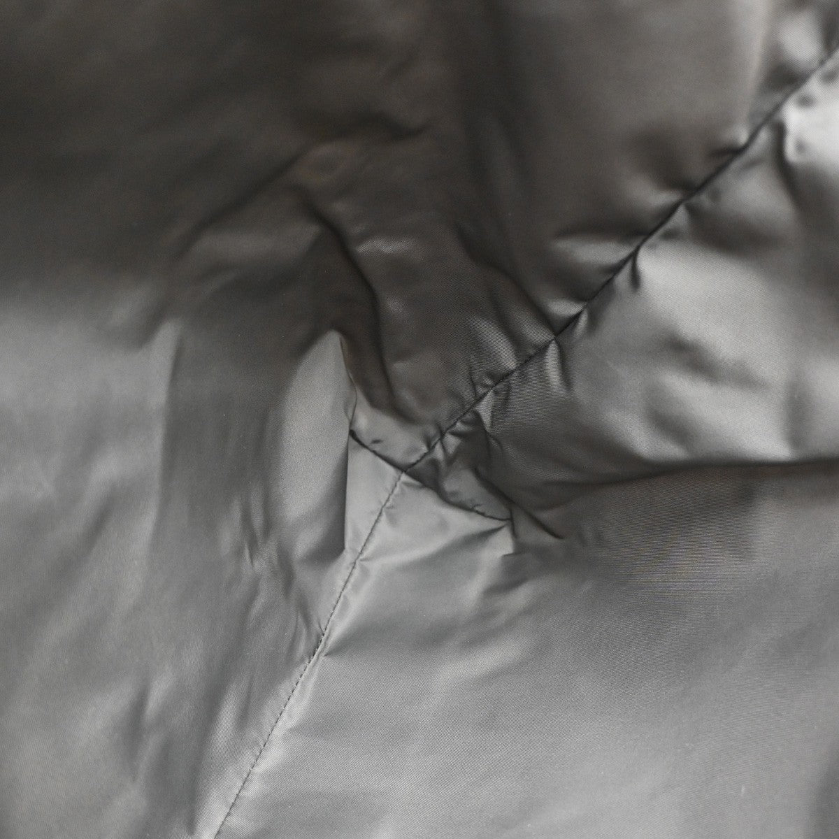 BOTTEGA VENETA Intrecciato Intrecciolusion Hand Bag Nylon Leather Gray 02EG122