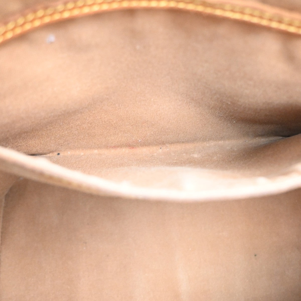 LOUIS VUITTON Cabas Mezzo Shoulder Bag Monogram Leather Brown M51151 62MA421