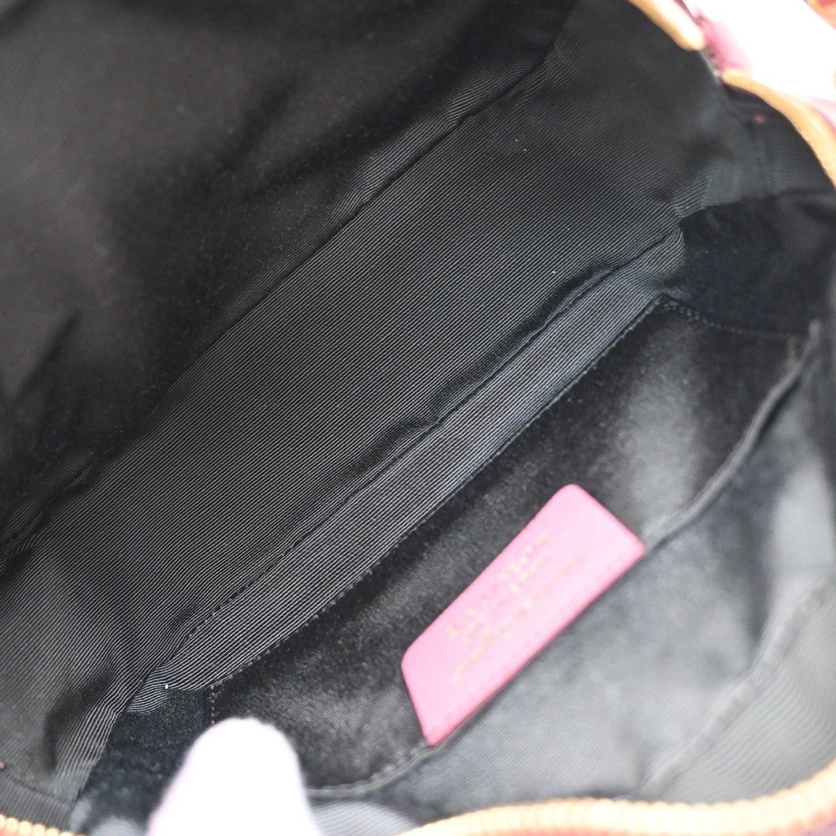 SALVATORE FERRAGAMO Logo Gancini Mini Shoulder Bag Leather Pink GHW 31EG216