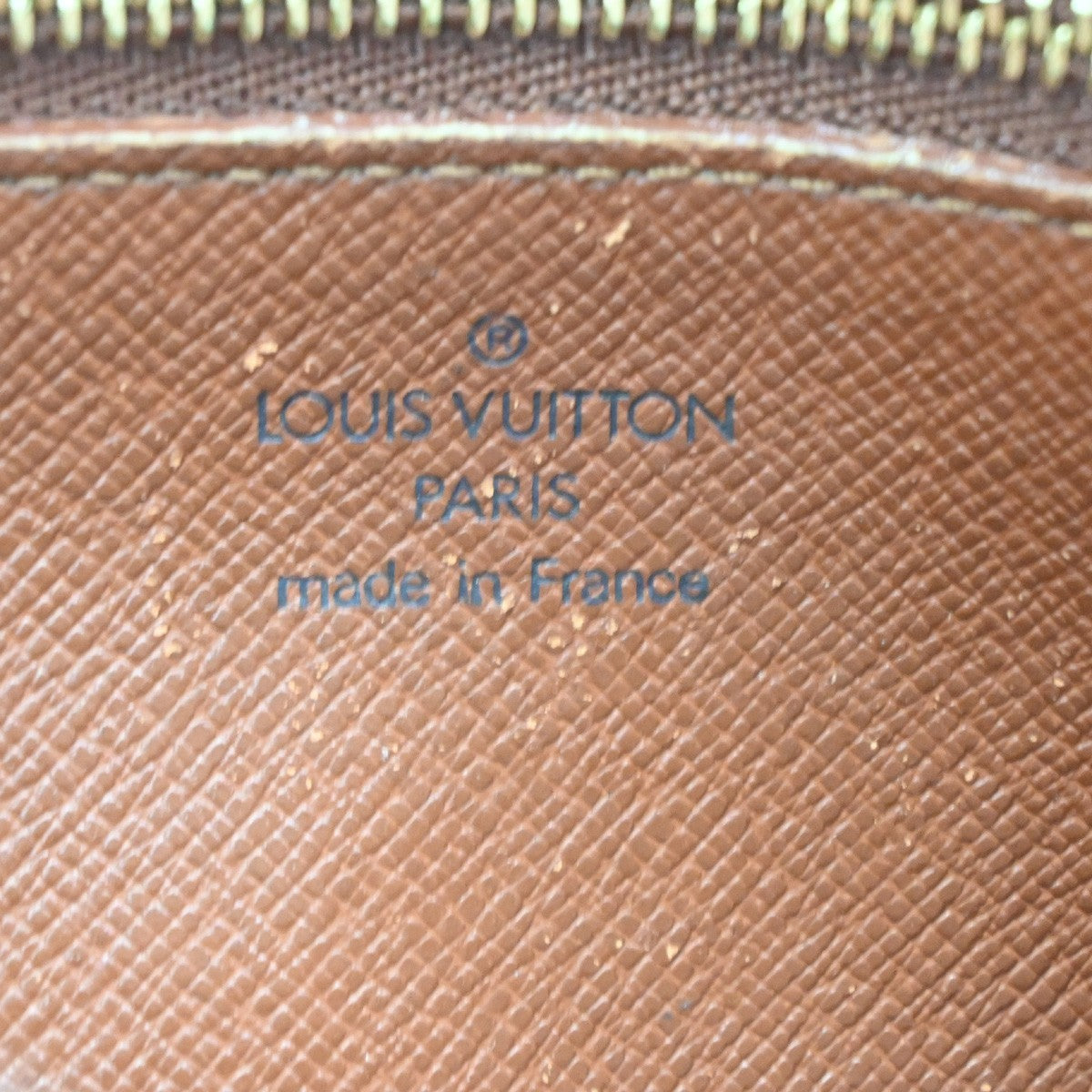 LOUIS VUITTON Jeune Fille MM Shoulder Bag Monogram Leather Brown M51226 32PA041