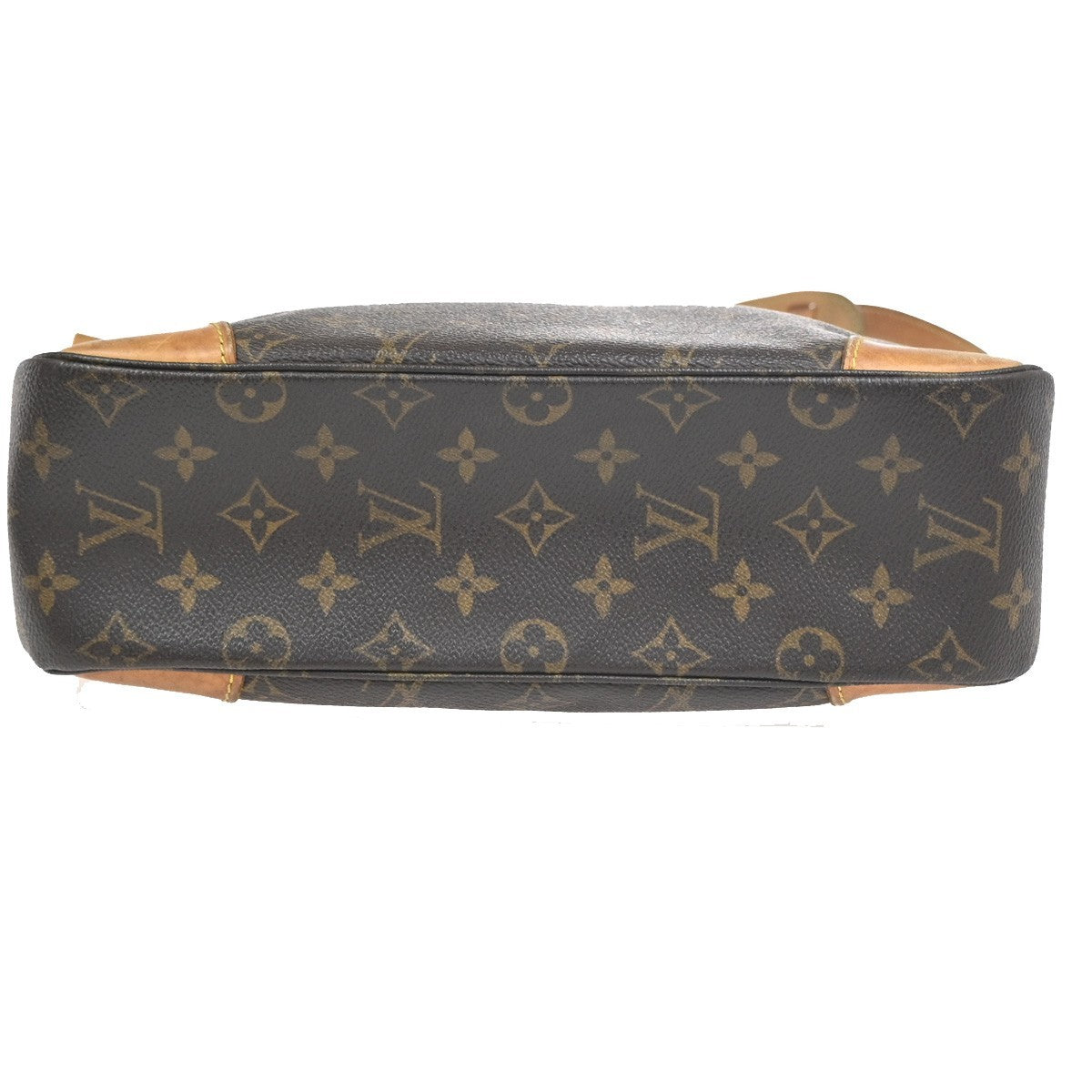 LOUIS VUITTON Boulogne 30 Shoulder Bag Monogram Leather Brown M51265 32KC796