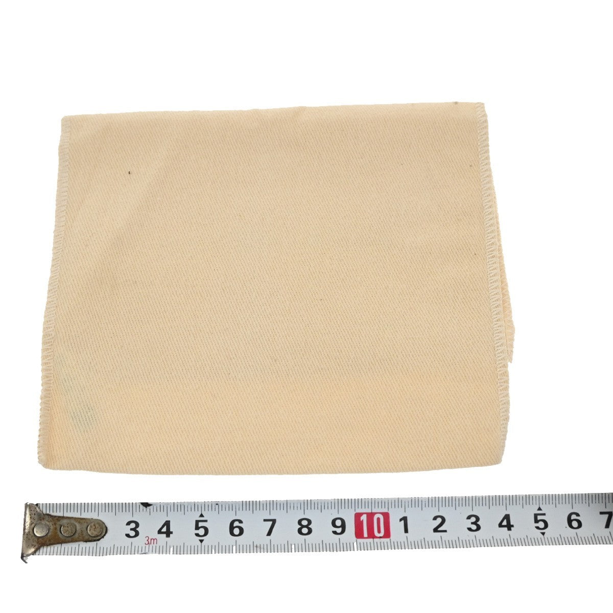 LOUIS VUITTON Logo 10 Set Dust Bag Drawstring Canvas Cotton Beige Brown 09MA430