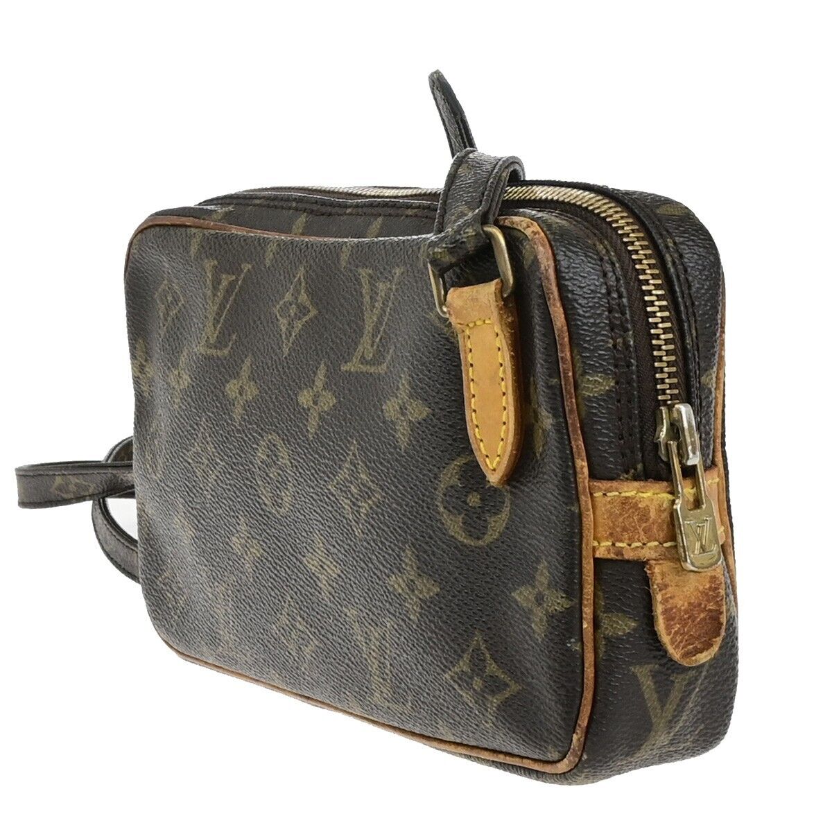 LOUIS VUITTON Marly Bandouliere Shoulder Bag Monogram Leather BN M51828 39EC408