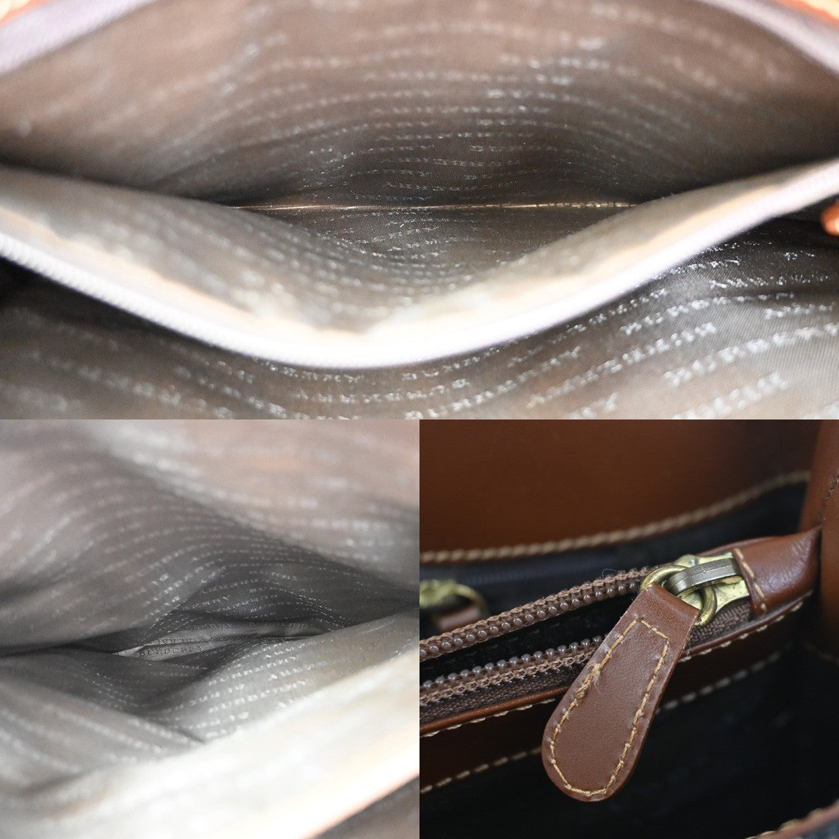 BURBERRY Nova Check Shoulder Bag PVC Leather Brown Beige GHW Italy 31KD012