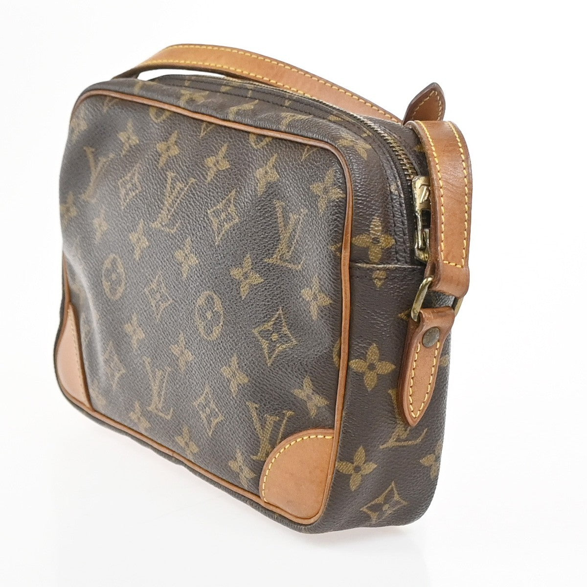 LOUIS VUITTON Trocadero 24 Shoulder Bag Monogram Leather Brown M51276 88YJ028