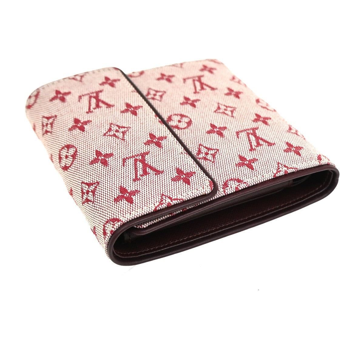 LOUIS VUITTON Porte Bie Carte Credit Wallet Monogram Mini Cherry M92241 39TA628