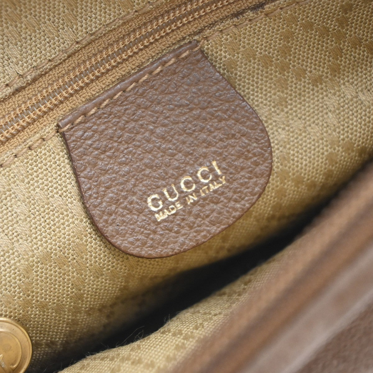 GUCCI Logo Bamboo 2Way Mini Shoulder Hand Bag Suede Leather Brown GHW 62EG353