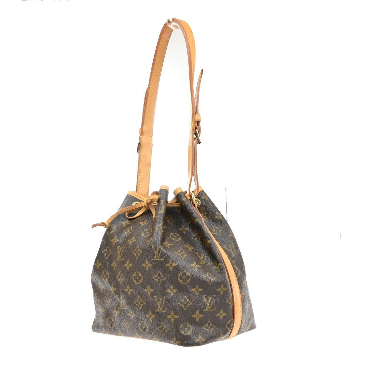 LOUIS VUITTON Petit Noe Drawstring Shoulder Bag Monogram BN USA M42226 94MA648