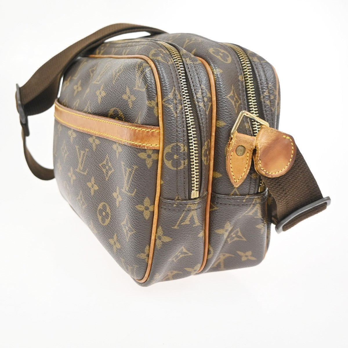 LOUIS VUITTON Reporter Crossbody Shoulder Bag Monogram Leather BN M45254 35KC834